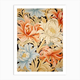 Floral Wallpaper 61 Art Print