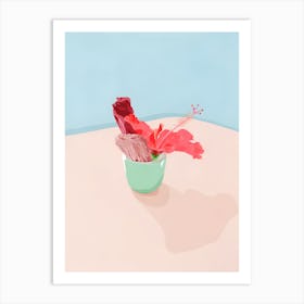 Red Flowers 3 Art Print