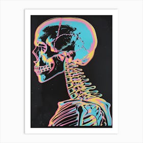 Skeleton 6 Art Print