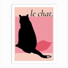 Le Chat Art Print