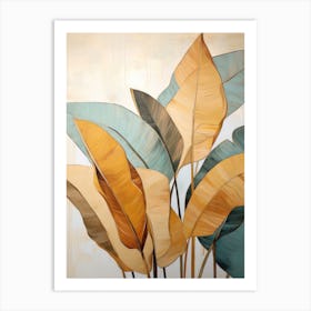 Tropical Leaves 16 Art Print