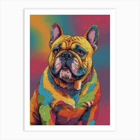 French Bulldog Canvas Art Art Print