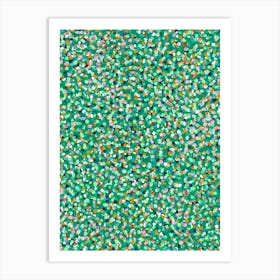 Party Spot - Emerald Art Print