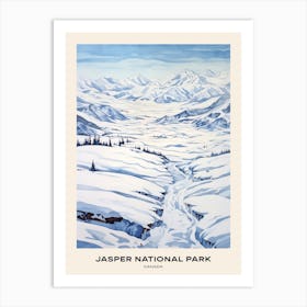 Jasper National Park Canada 4 Poster Art Print