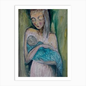 Mother And Child, Love Art Print