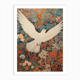 Seagull 3 Detailed Bird Painting Art Print