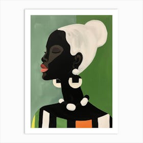 African Woman 151 Art Print