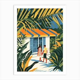 House In The Jungle 1 Art Print