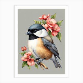 Chickadee 1 Art Print