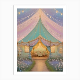 Fairytale Tent Art Print