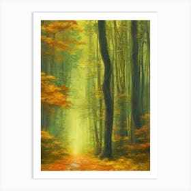 Forest Path 18 Art Print