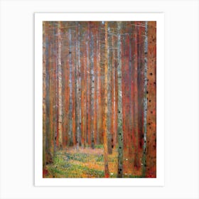 Birch Forest 1 Art Print