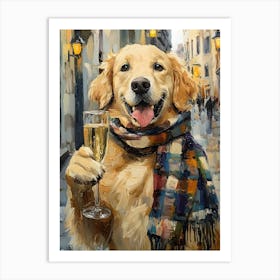 Whimsical Dogs 27 Art Print