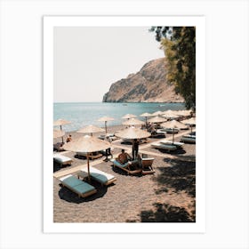 Thasos Beach Art Print