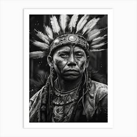 Native American Man Art Print