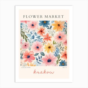 Flower Market 21 Art Print