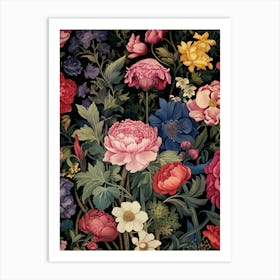 Peonies 154 Art Print