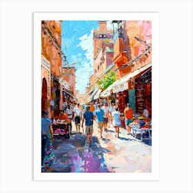 Marrakech Street Art Print