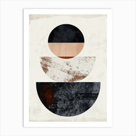 Gasp Stone Park Bauhaus Minimalist Art Print