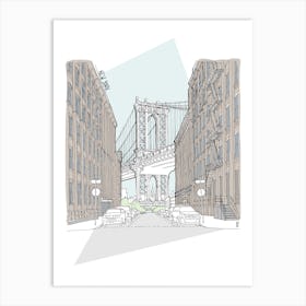 New York Dumbo Art Print