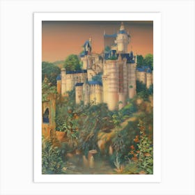 Disney Castle 3 Art Print