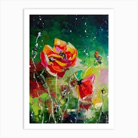 Red Poppies II Art Print