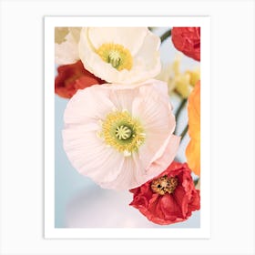 Poppy Flowers Art Print