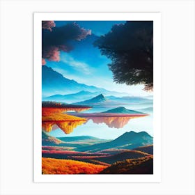 Landscape Painting 52 Art Print