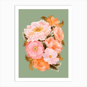 Peonies 1 Art Print