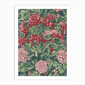 Hydrangeas 1 Art Print