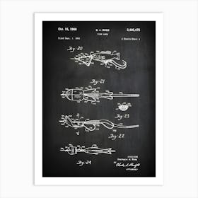 Fishing Poster, Fishing Gifts For Men, Gifts For Fisherman,Fishing Lure Art, Fishing Lure Patent, Fishing Lure Print, Fishing Decor, Hf4751 Art Print