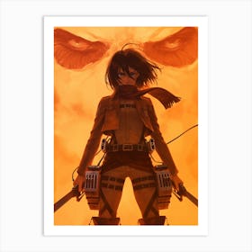 Attack On Titan 7 Art Print