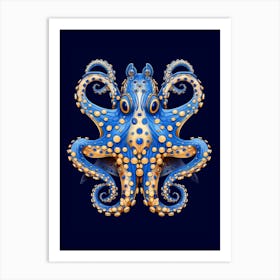 Southern Blue Ringed Octopus 1 Art Print