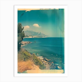 Sicily Retro Polaroid Style 3 Art Print