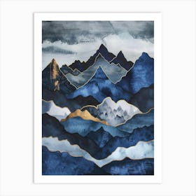 Blue Mountains 10 Art Print