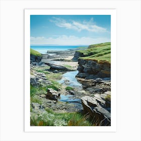 Rocky Shore Art Print