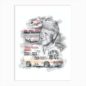 Cale Yarborough Art Print