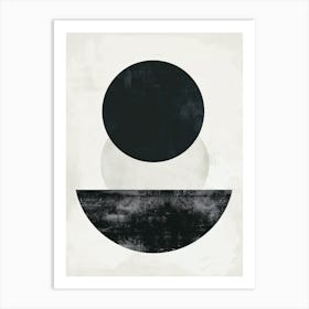 Sorong Stone Park Bauhaus Minimalist Art Print