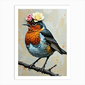 Robin 5 Art Print