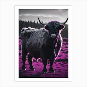 Highland Cow 17 Art Print