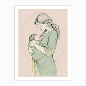 Motherhood Art Print (8) Art Print