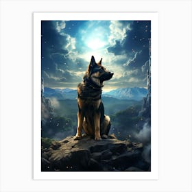 German Shepherd 1 Art Print