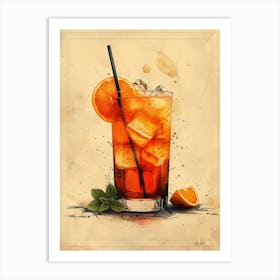 Iced Tea 40 Art Print