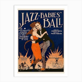Jazz Babies' Ball, Maceo Pinkard Art Print