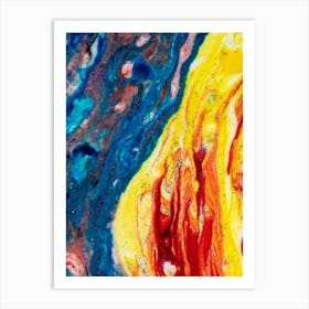 Abstract Painting 7 Art Print