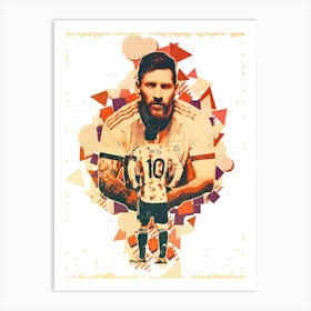 Lionel Messi 1 Art Print