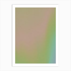 Rainbow Holographic Background 2 Art Print