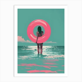 Life Ring Art Print