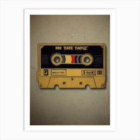 Mx Tape Tase Art Print