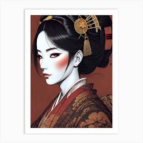 Geisha 15 Art Print